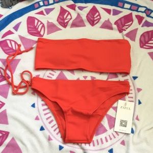 Red Zaful bikini